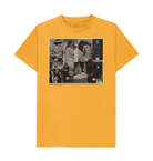 Mustard Printed T-shirt Front