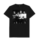 Black Printed T-shirt Front