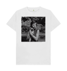 White Printed T-shirt Front