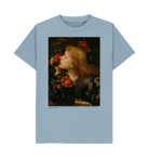 Stone Blue Printed T-shirt Front