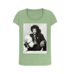 Sage Printed T-shirt Front