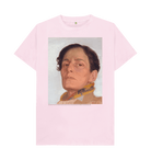 Pink Printed T-shirt Front