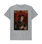 Athletic Grey Printed T-shirt Front