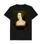 Black Printed T-shirt Front