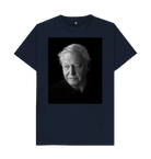 Navy Blue Printed T-shirt Front