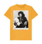 Mustard Printed T-shirt Front