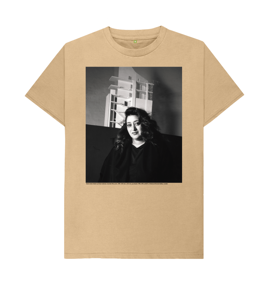 Sand printed t shirt front