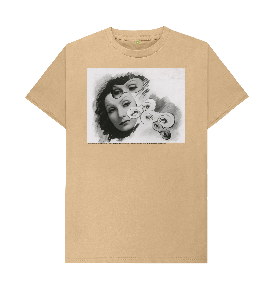 Sand printed t shirt front
