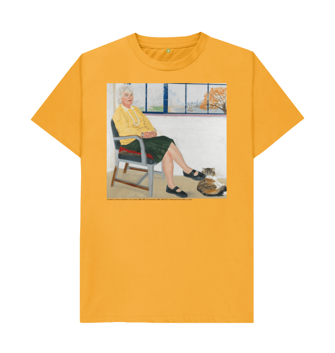 Mustard printed t shirt front