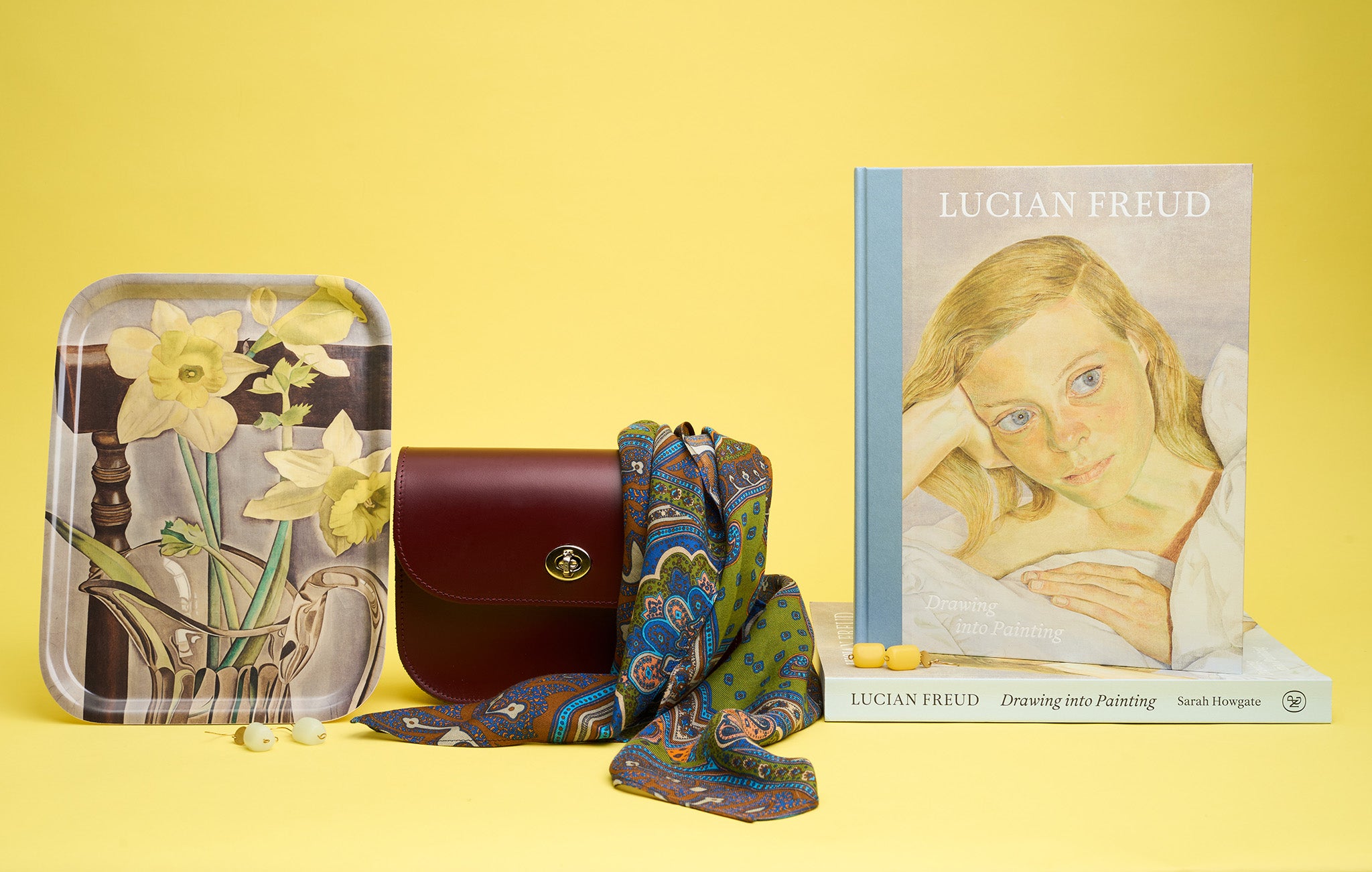 Lucian freud drawing into painting exhibition range