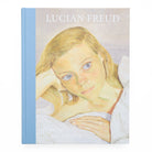 Book cover of 'Lucian Freud: Drawing into Painting' with a painting of a young women in bed.
