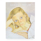 Book cover for 'Lucian Freud: Drawing in to Painting' with a illustration of a young woman in bed.