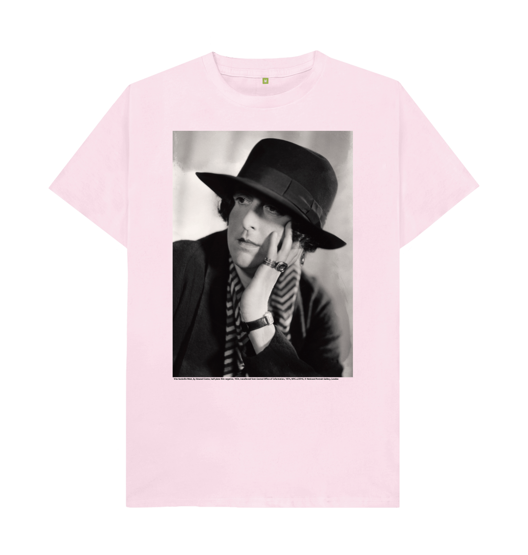 Pink printed t shirt front