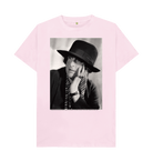 Pink Printed T-shirt Front