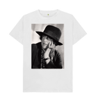 White Printed T-shirt Front
