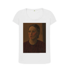 White Printed T-shirt Front