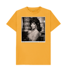 Mustard Printed T-shirt Front