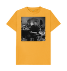 Mustard Printed T-shirt Front
