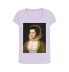 Violet Printed T-shirt Front