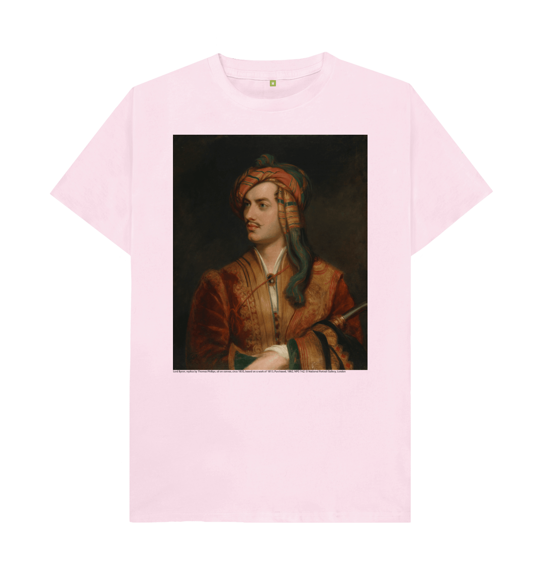 Pink printed t shirt front