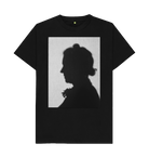 Black Printed T-shirt Front