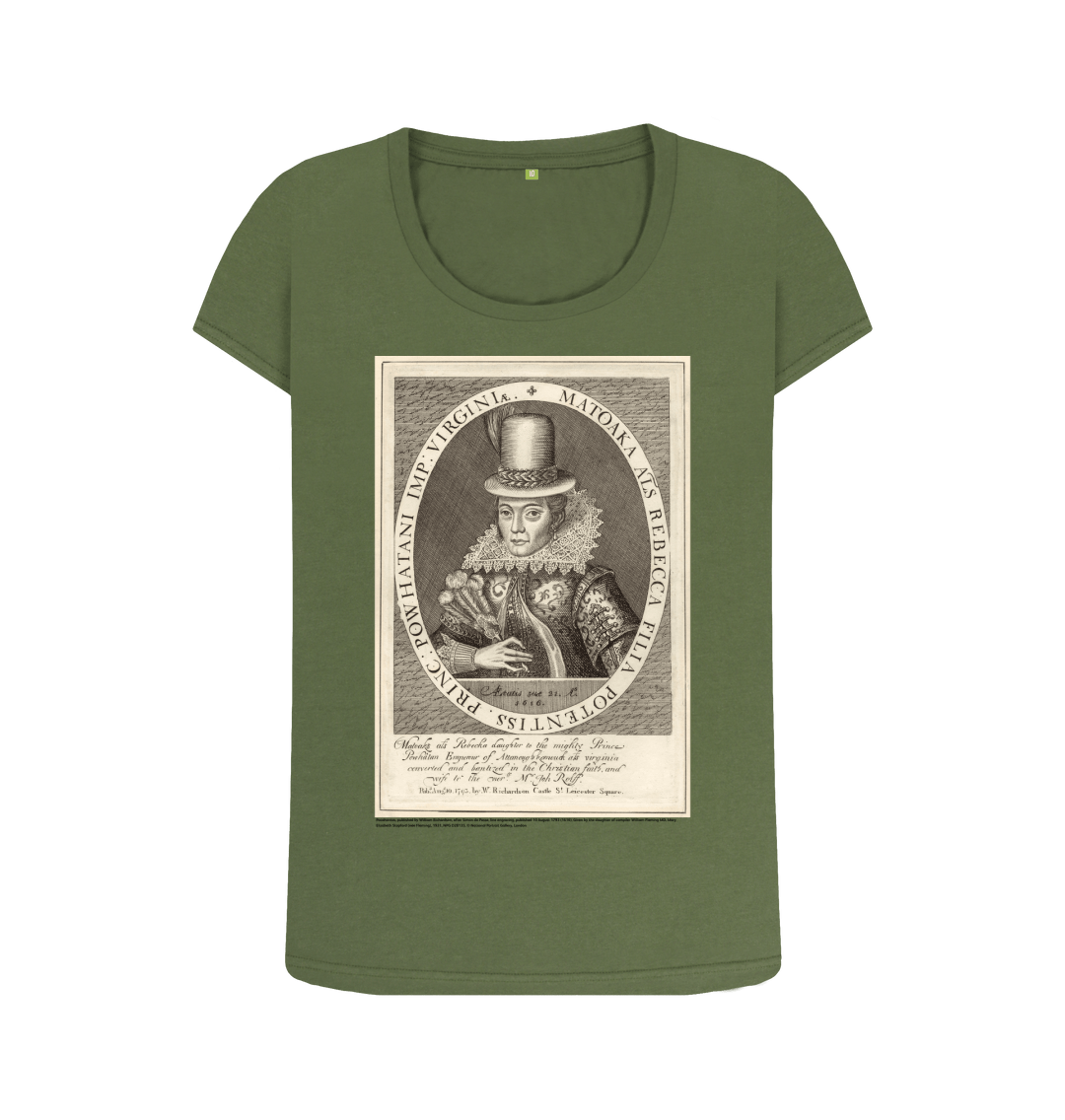 Khaki printed t shirt front