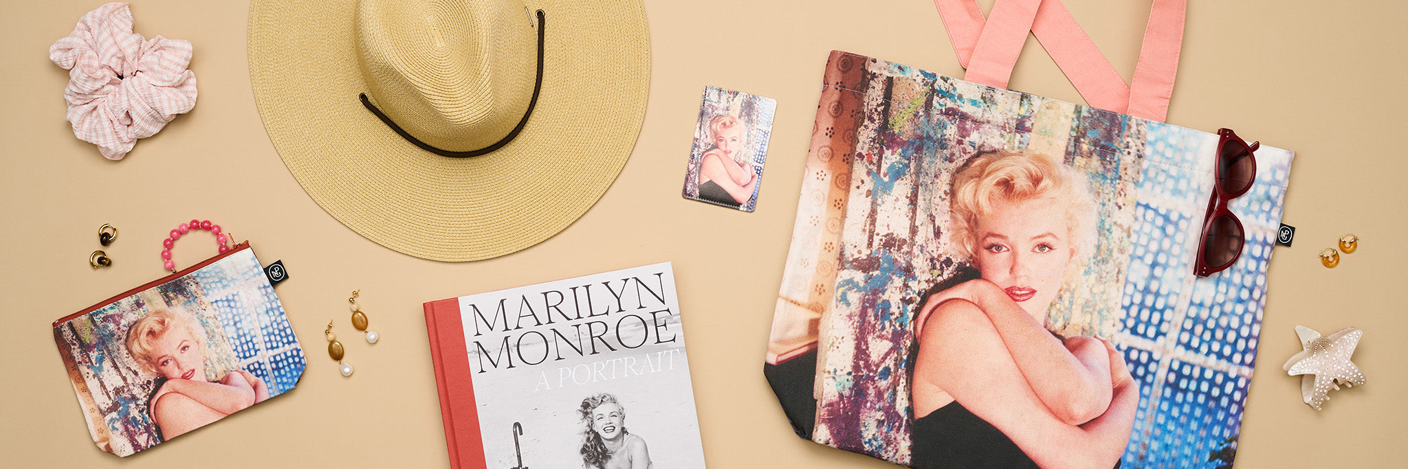 Marilyn monroe a portrait carousel banner