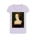 Violet Printed T-shirt Front