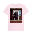 Pink Printed T-shirt Front