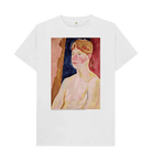 White Printed T-shirt Front
