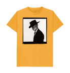 Mustard Printed T-shirt Front