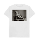White Printed T-shirt Front