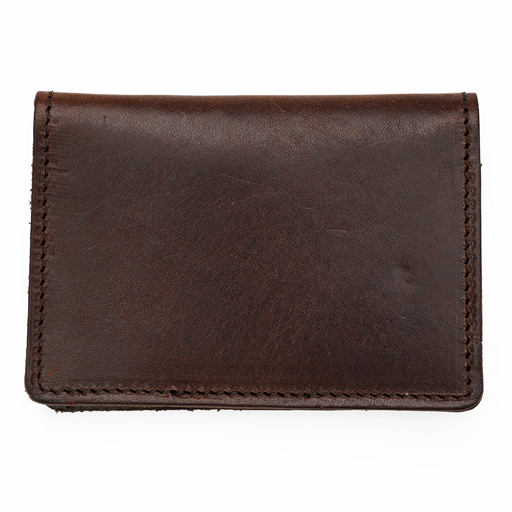 Missouri card holder dark brown back