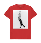 Red Printed T-shirt Front