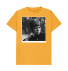 Mustard Printed T-shirt Front