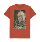 Rust Printed T-shirt Front