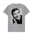 Athletic Grey Printed T-shirt Front