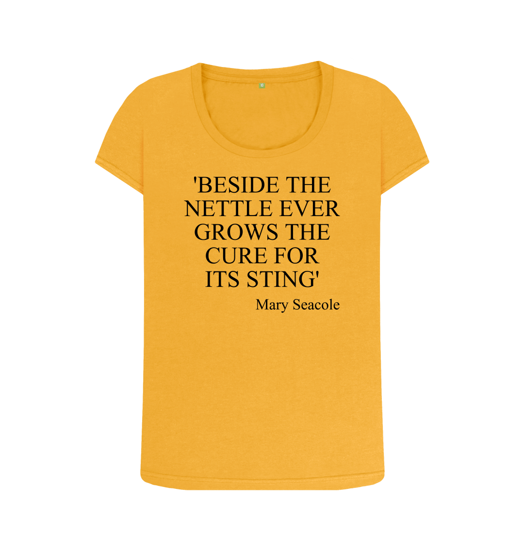 Mustard printed t shirt front