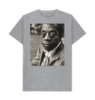 Athletic Grey Printed T-shirt Front