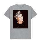 Athletic Grey Printed T-shirt Front