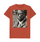 Rust Printed T-shirt Front