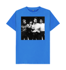 Bright Blue Printed T-shirt Front