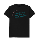 Black Printed T-shirt Front