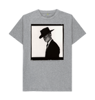 Athletic Grey Printed T-shirt Front