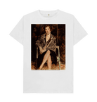 White Printed T-shirt Front