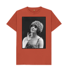 Rust Printed T-shirt Front