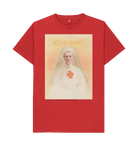 Red Printed T-shirt Front