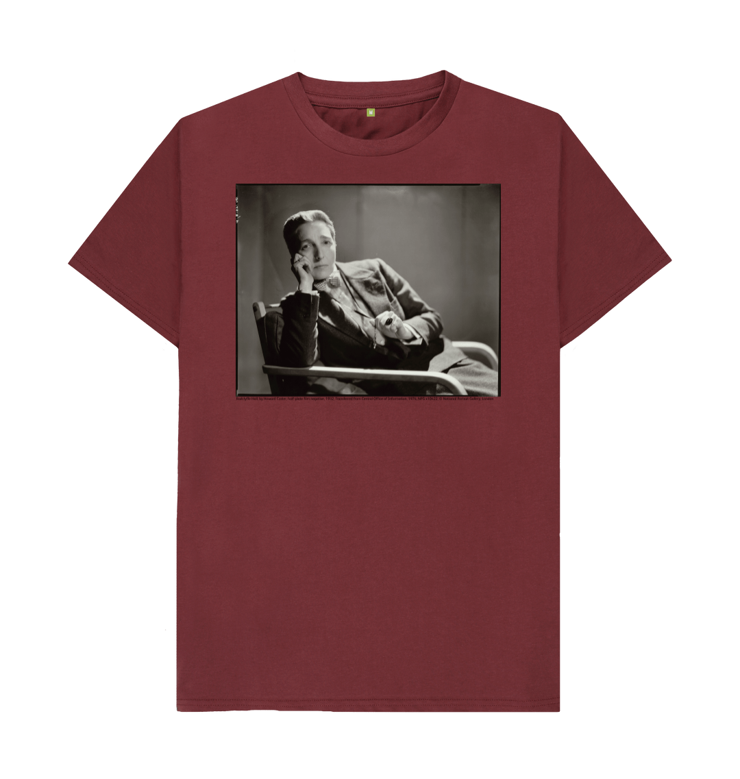 Red wine printed t shirt front