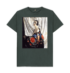 Dark Grey Printed T-shirt Front