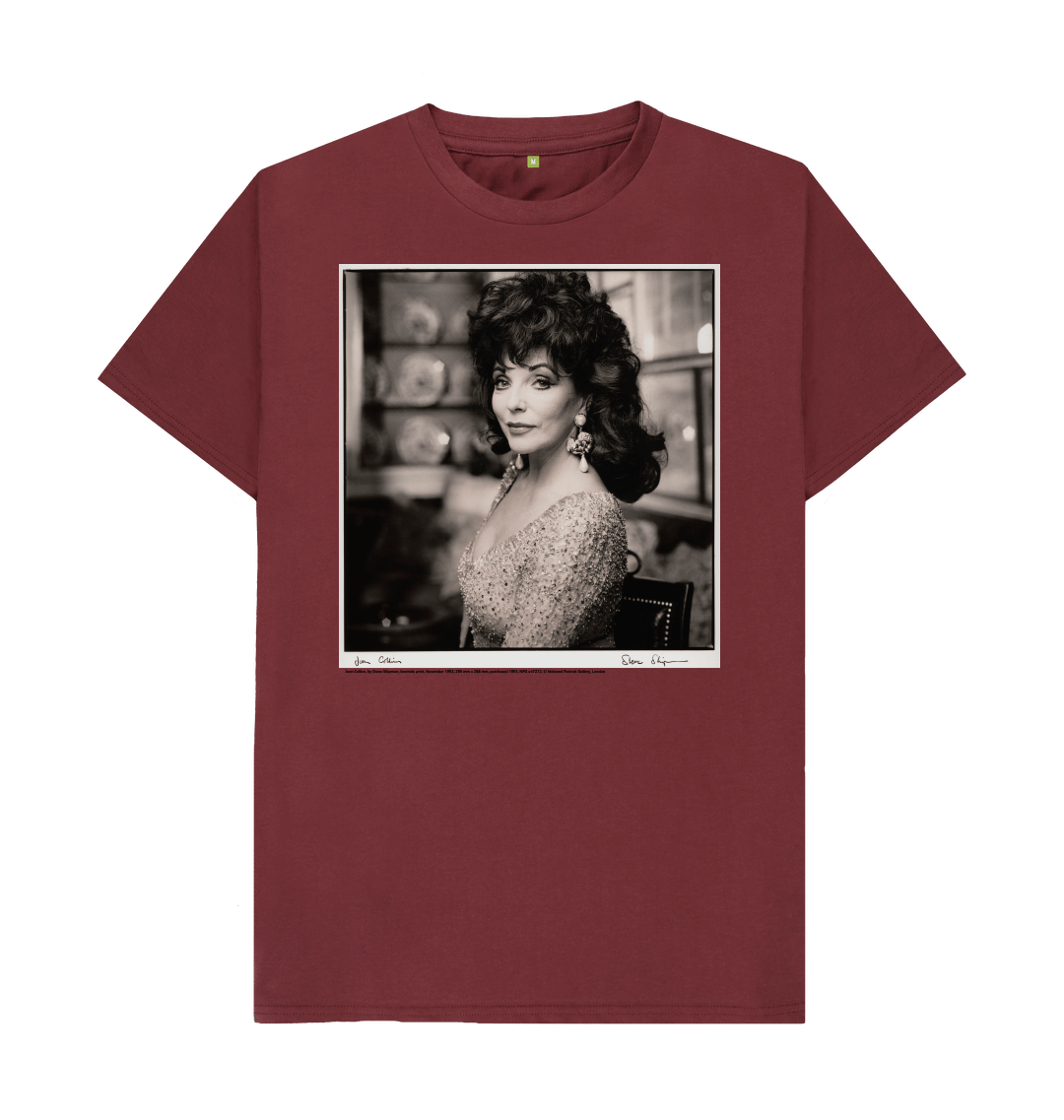 Red wine printed t shirt front